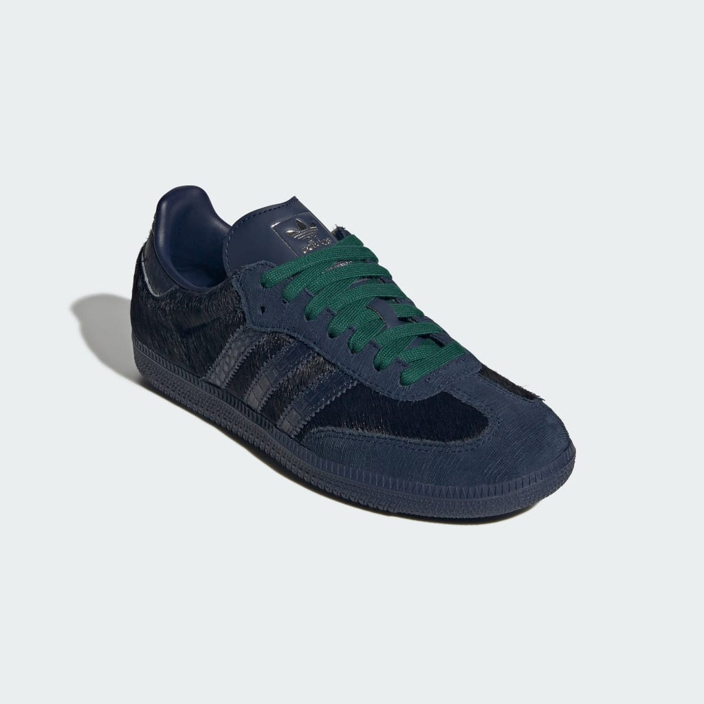 Adidas Women's SAMBA OG SHOES - Night Indigo / Night Indigo / Collegiate Green - Image 4