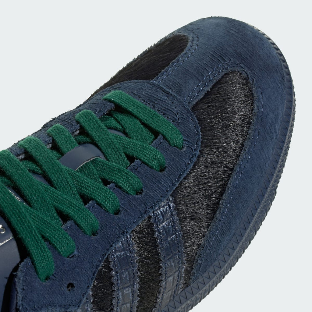 Adidas Women's SAMBA OG SHOES - Night Indigo / Night Indigo / Collegiate Green - Image 9