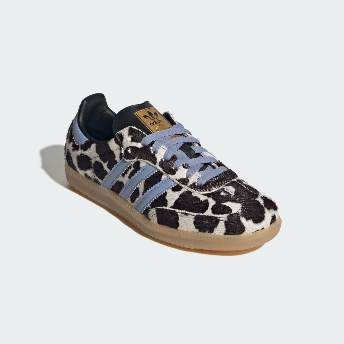 Adidas Women's SAMBA OG SHOES - Chalk Blue / Core Black / Core Black - Image 4