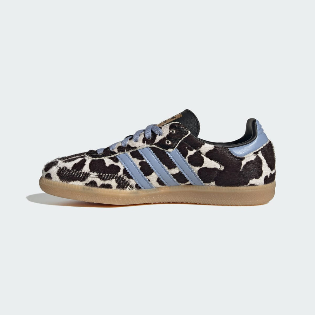 Adidas Women's SAMBA OG SHOES - Chalk Blue / Core Black / Core Black - Image 6