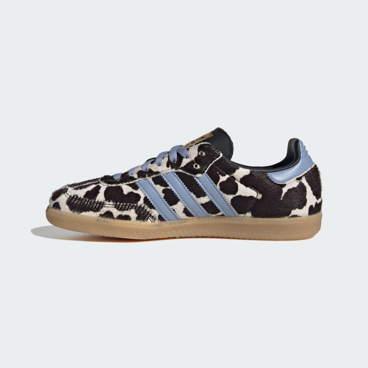 Adidas Women's SAMBA OG SHOES - Chalk Blue / Core Black / Core Black - Image 6