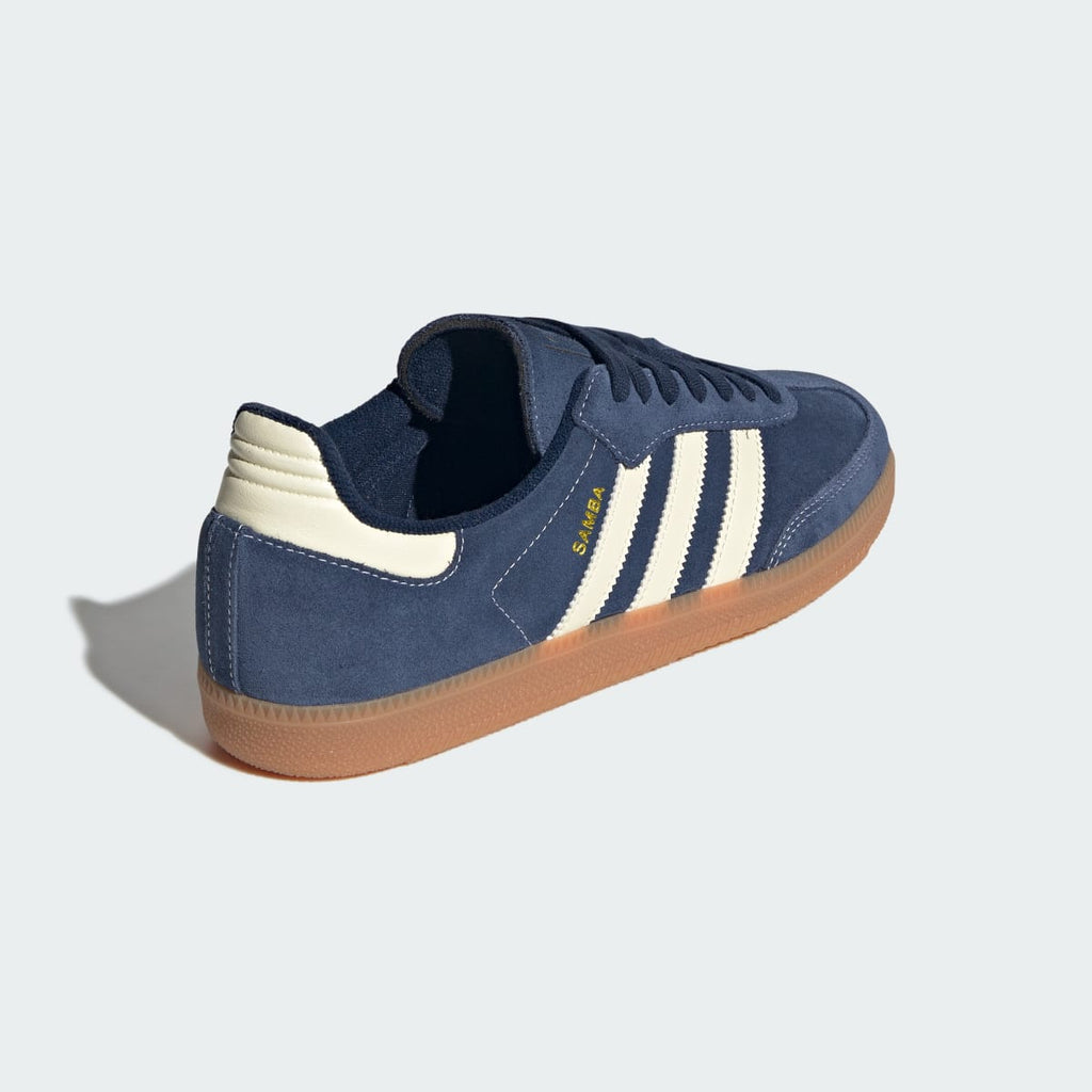 Adidas Men's SAMBA OG SHOES - Night Indigo / Warm Vanilla / Gum - Image 7