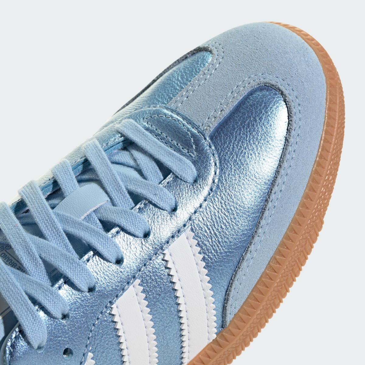 Adidas Kids' SAMBA OG SHOES - Clear Sky / Cloud White / Gum - Image 8