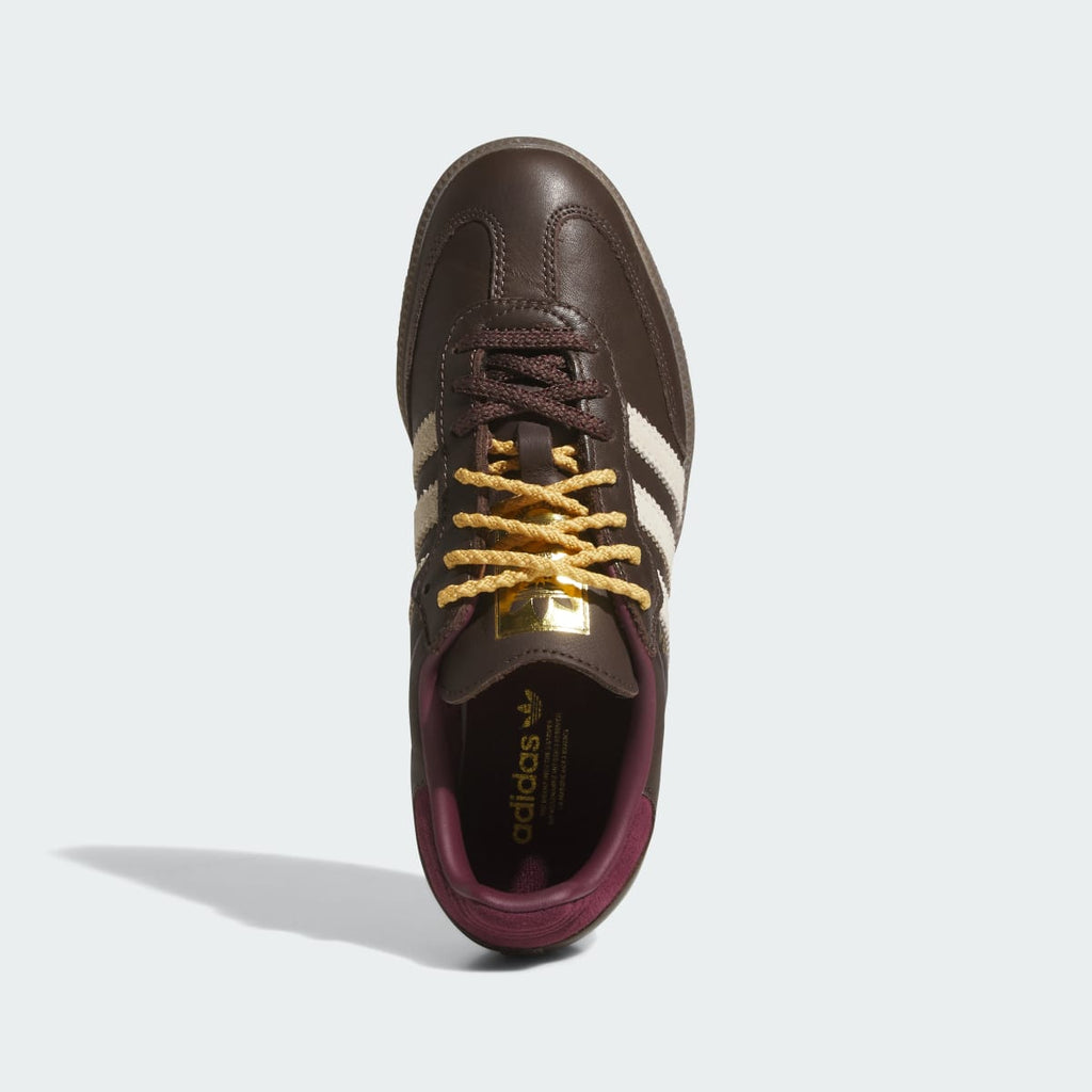 Adidas Women's SAMBA OG SHOES - Brown / Warm Vanilla / Maroon - Image 2