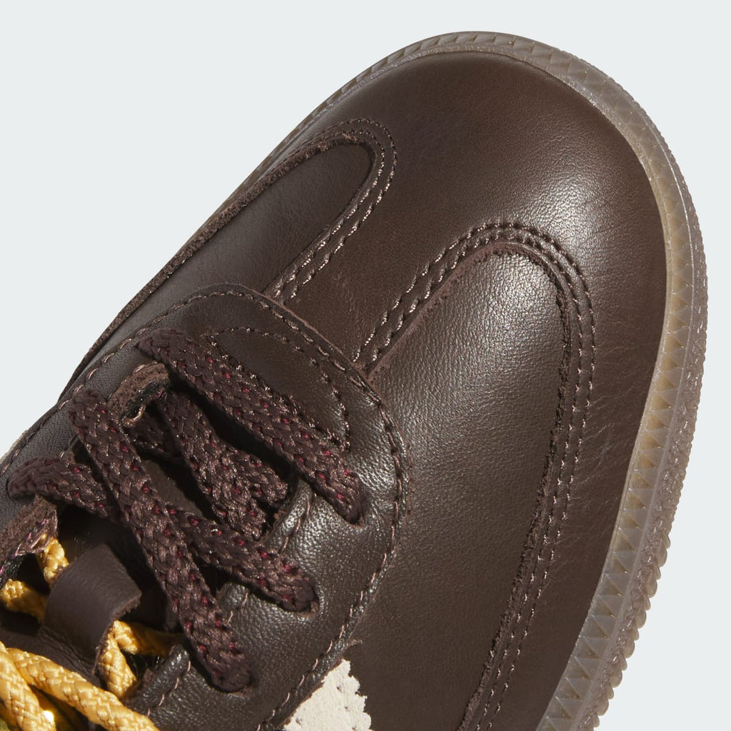 Adidas Women's SAMBA OG SHOES - Brown / Warm Vanilla / Maroon - Image 9