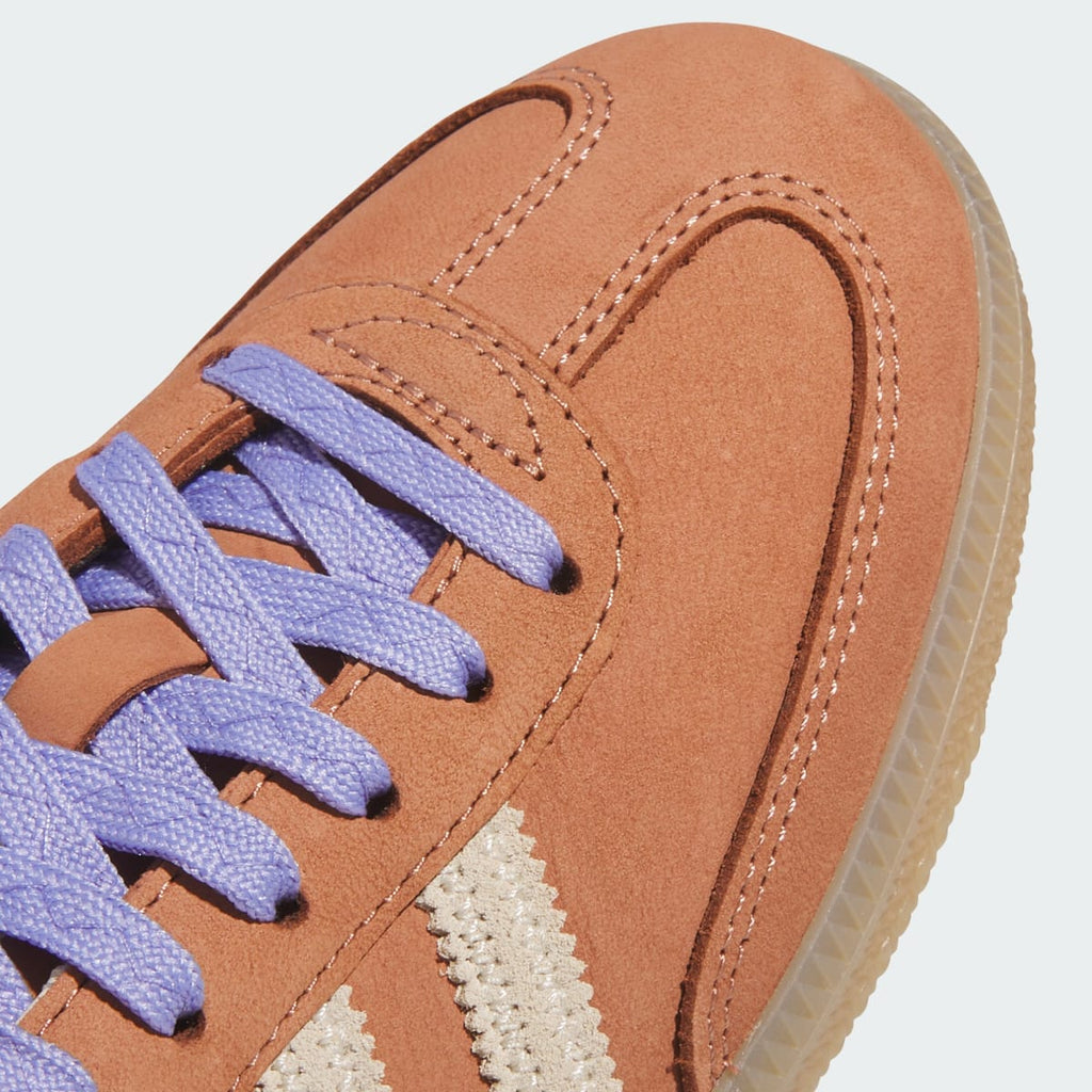 Adidas Women's SAMBA OG SHOES - Clay Strata / Warm Vanilla / Light Purple - Image 10