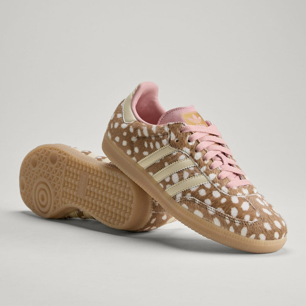 Adidas Women's SAMBA OG SHOES - Brown Desert / Warm Vanilla / Wonder Mauve - Image 1