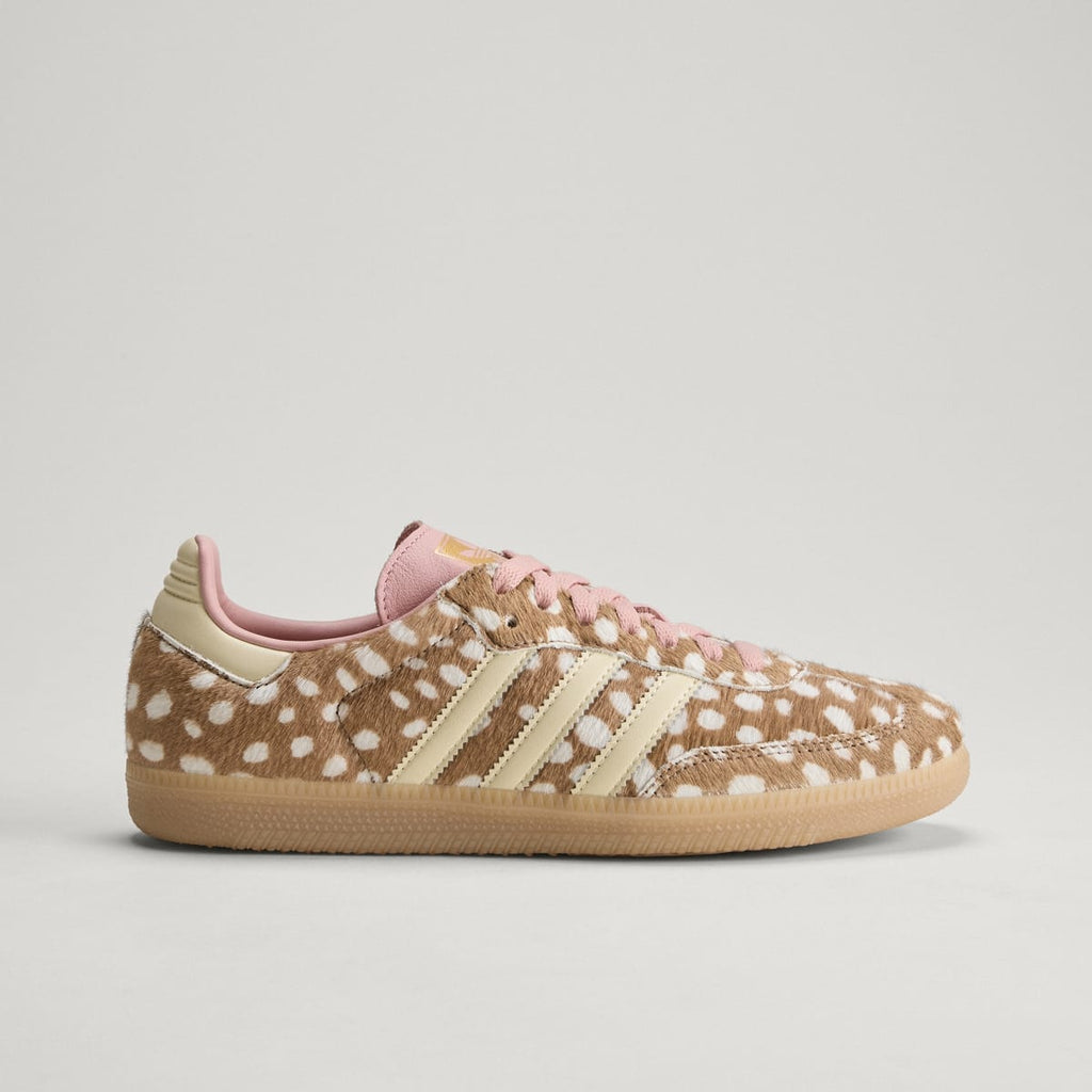 Adidas Women's SAMBA OG SHOES - Brown Desert / Warm Vanilla / Wonder Mauve - Image 3