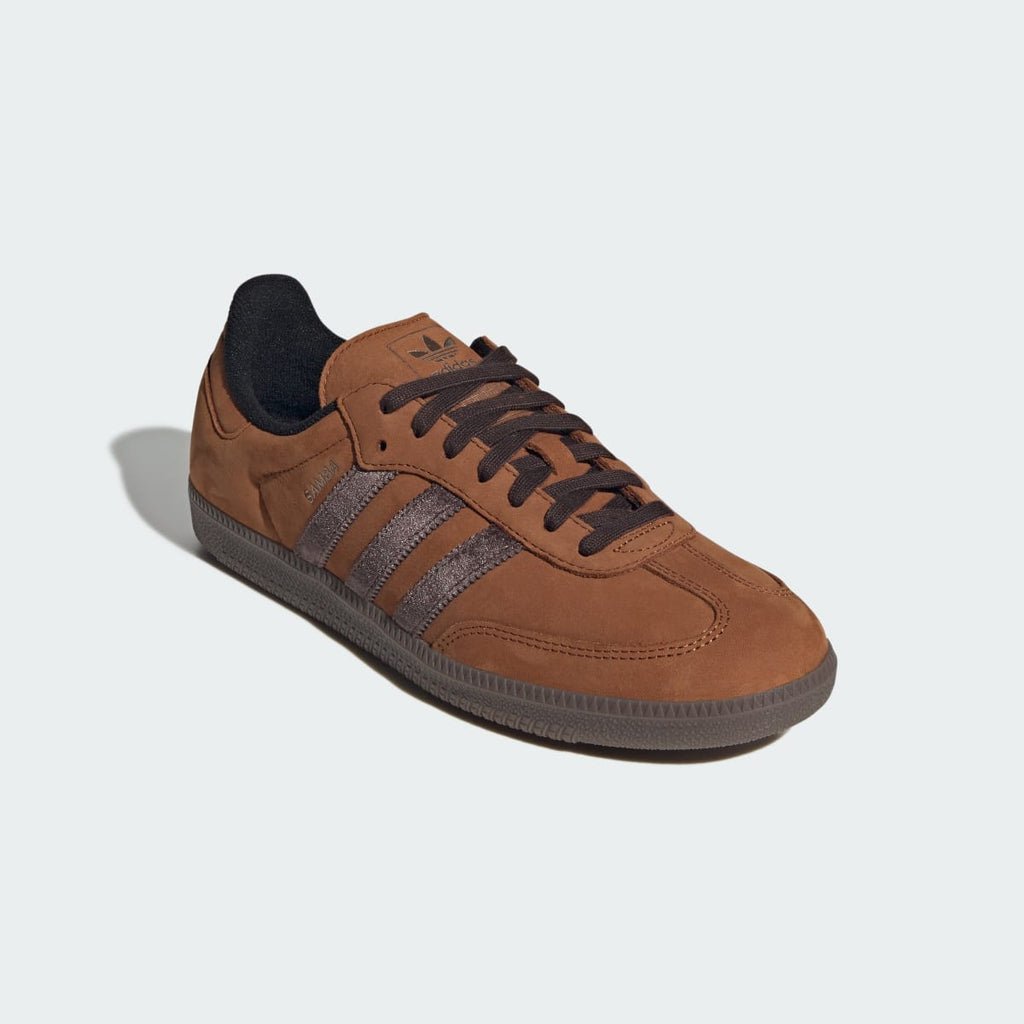 Adidas Women's SAMBA OG SHOES - Dusky Bronze / Aurora Coffee / Gum - Image 4
