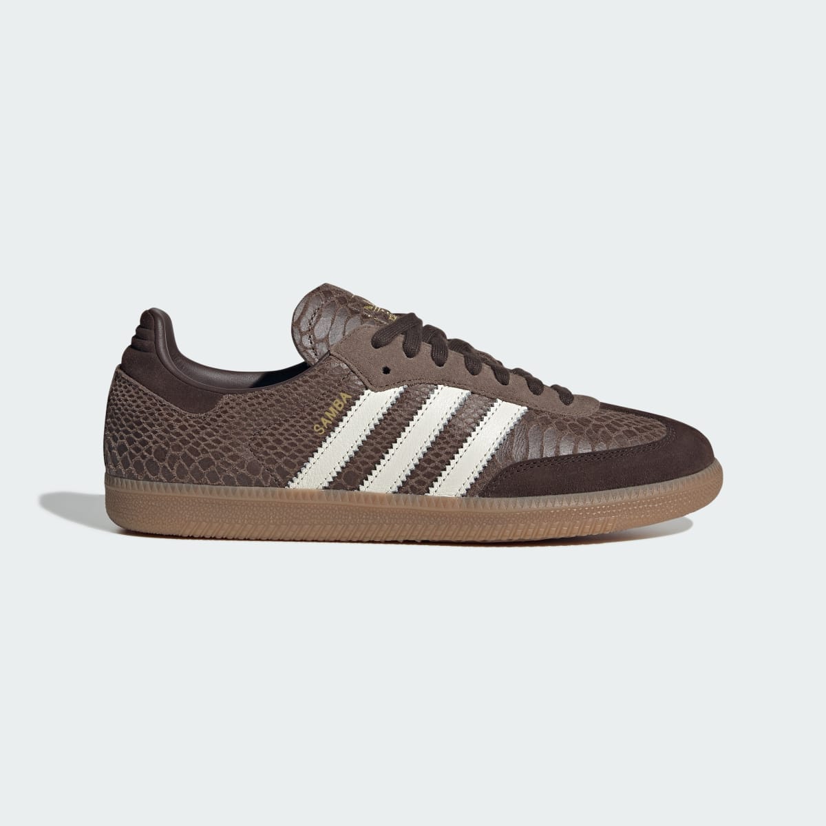 Adidas Men's SAMBA OG SHOES - Earth Strata / Off White / Gum - Image 1
