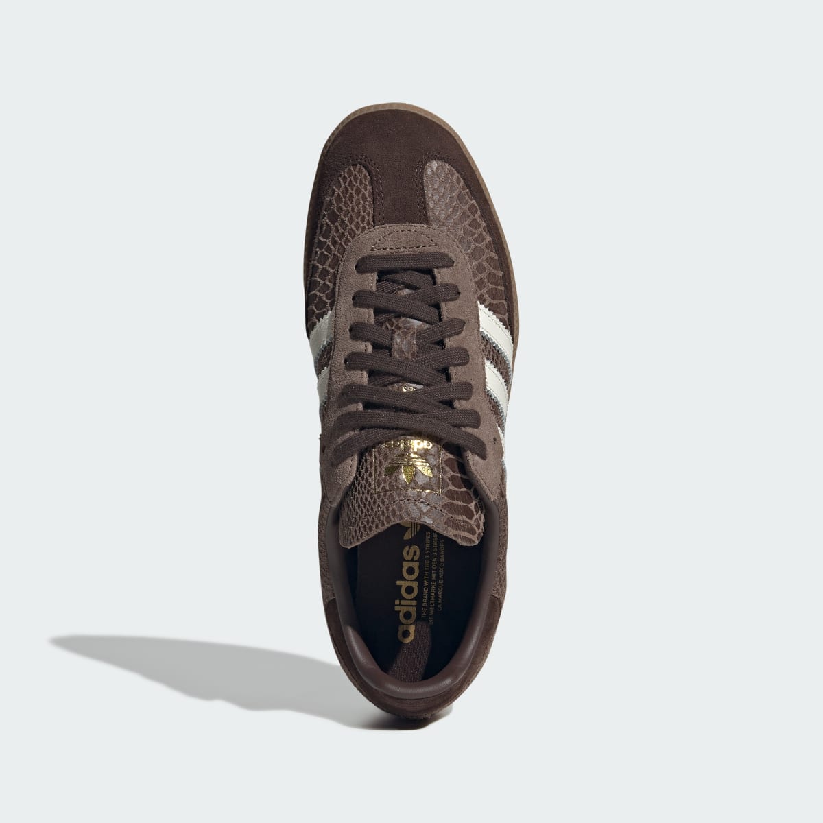 Adidas Men's SAMBA OG SHOES - Earth Strata / Off White / Gum - Image 2
