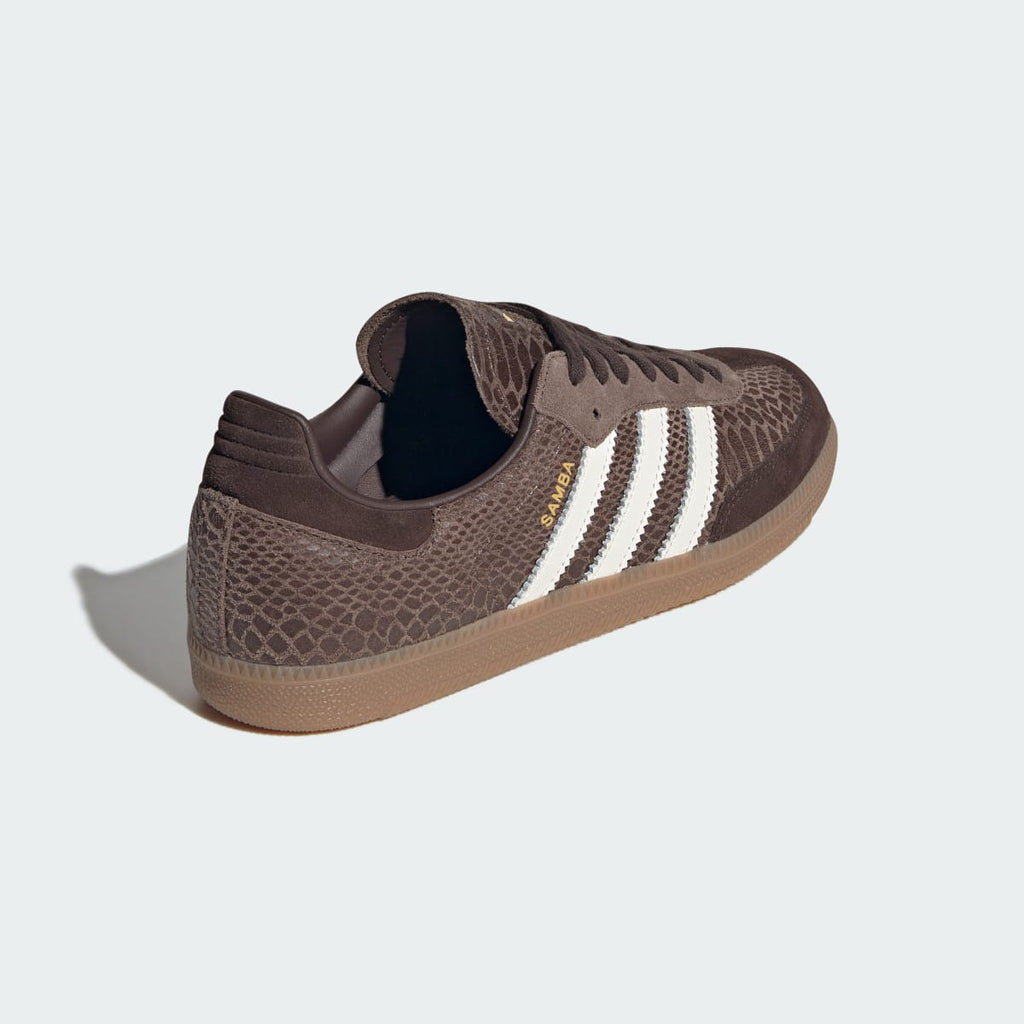Adidas Men's SAMBA OG SHOES - Earth Strata / Off White / Gum - Image 5