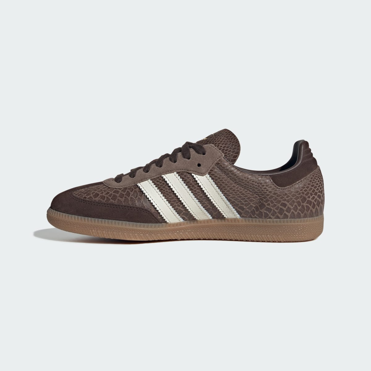 Adidas Men's SAMBA OG SHOES - Earth Strata / Off White / Gum - Image 6