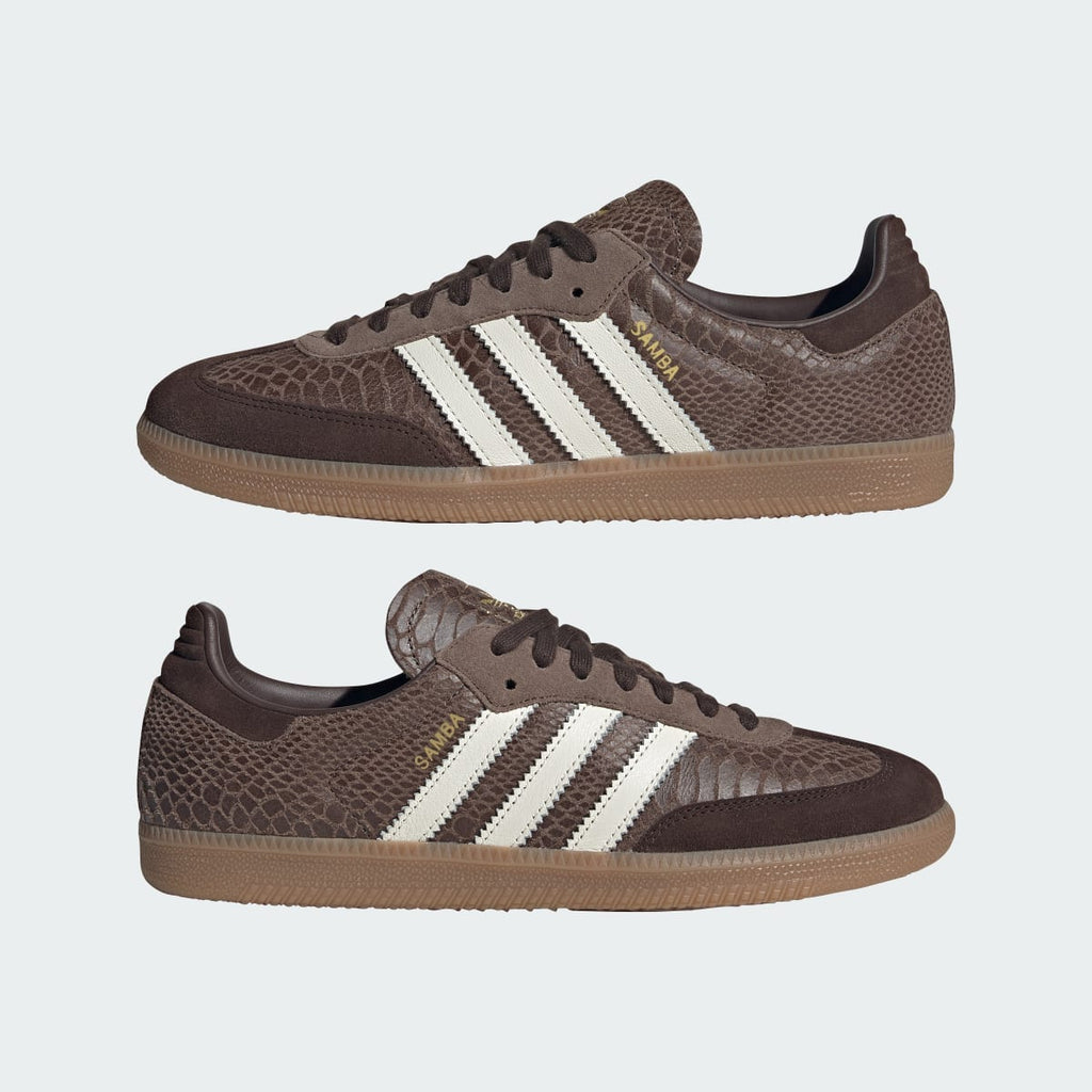 Adidas Men's SAMBA OG SHOES - Earth Strata / Off White / Gum - Image 7