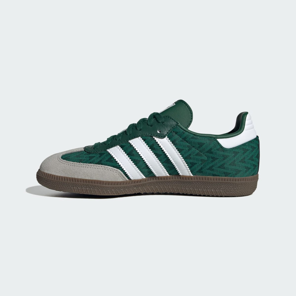 Adidas Kids' SAMBA OG SHOES - Collegiate Green / Cloud White / Gum - Image 6