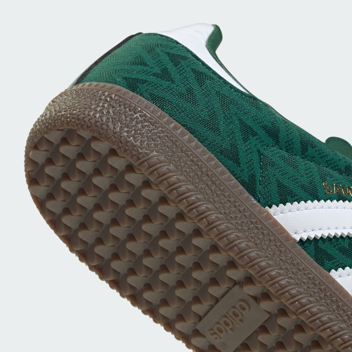 Adidas Kids' SAMBA OG SHOES - Collegiate Green / Cloud White / Gum - Image 8