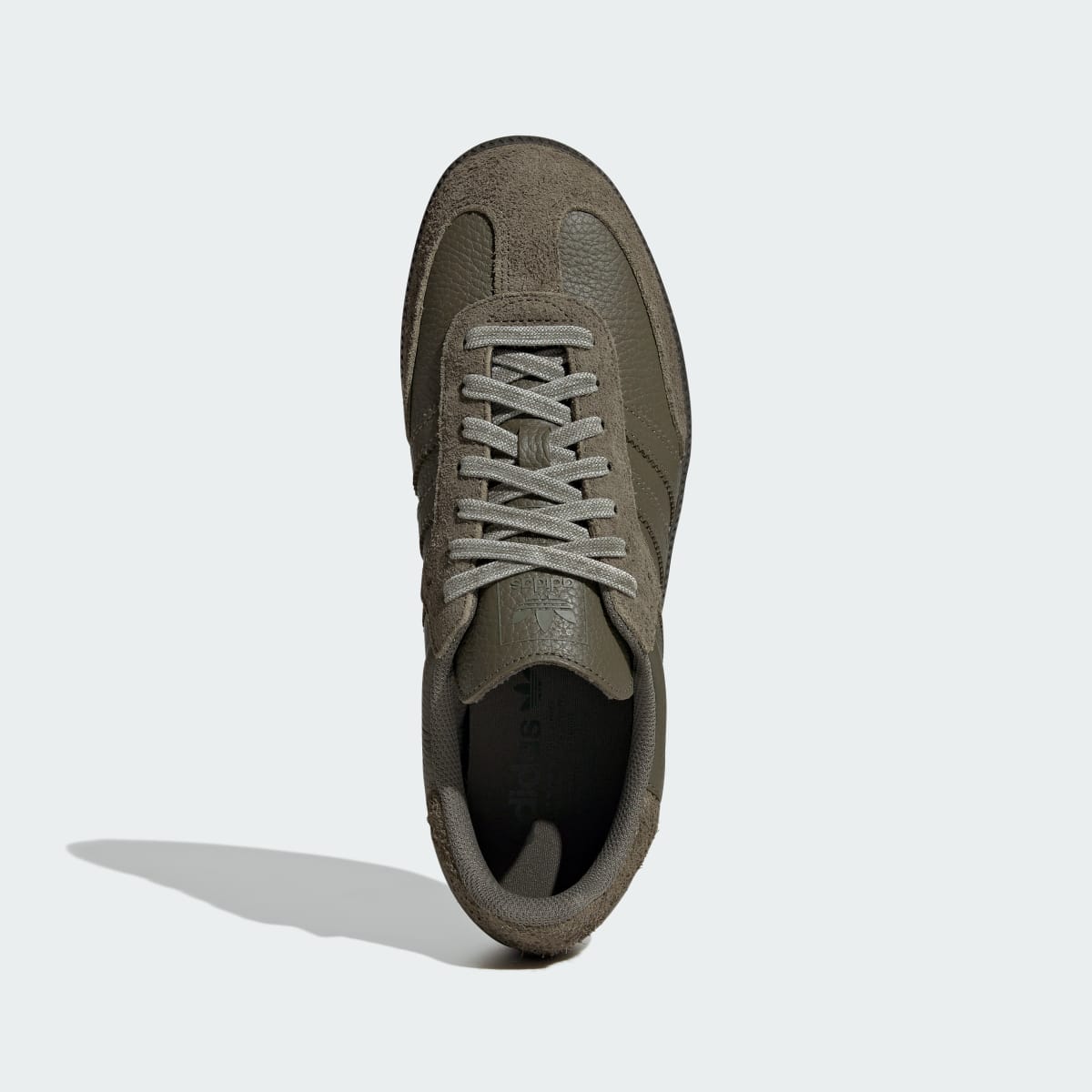 Adidas Men's SAMBA OG SHOES - Olive Strata / Olive Strata / Shadow Olive - Image 2