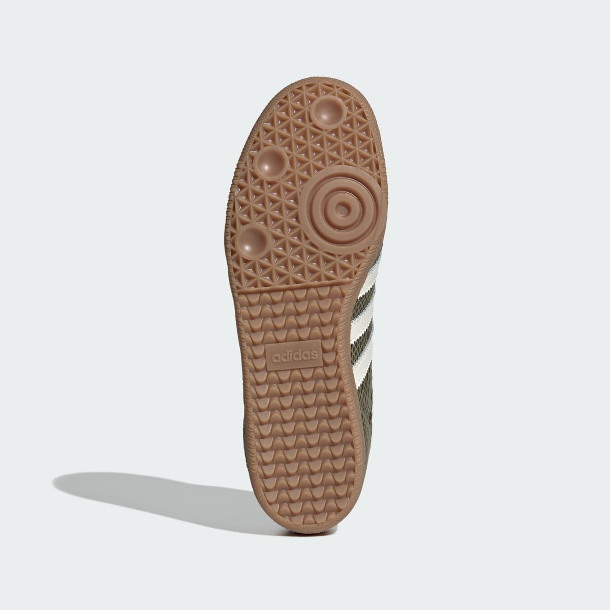 Adidas Men's SAMBA OG SHOES - Focus Olive / Off White / Gum - Image 3
