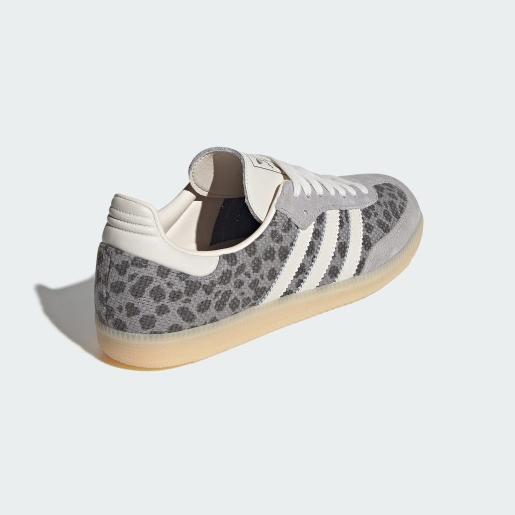 Adidas Men's SAMBA OG SHOES - Grey Three / Chalk White / Sand Strata - Image 5