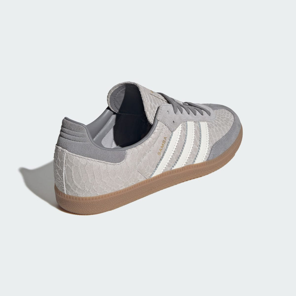 Adidas Men's SAMBA OG SHOES - Grey Two / Off White / Gum - Image 5
