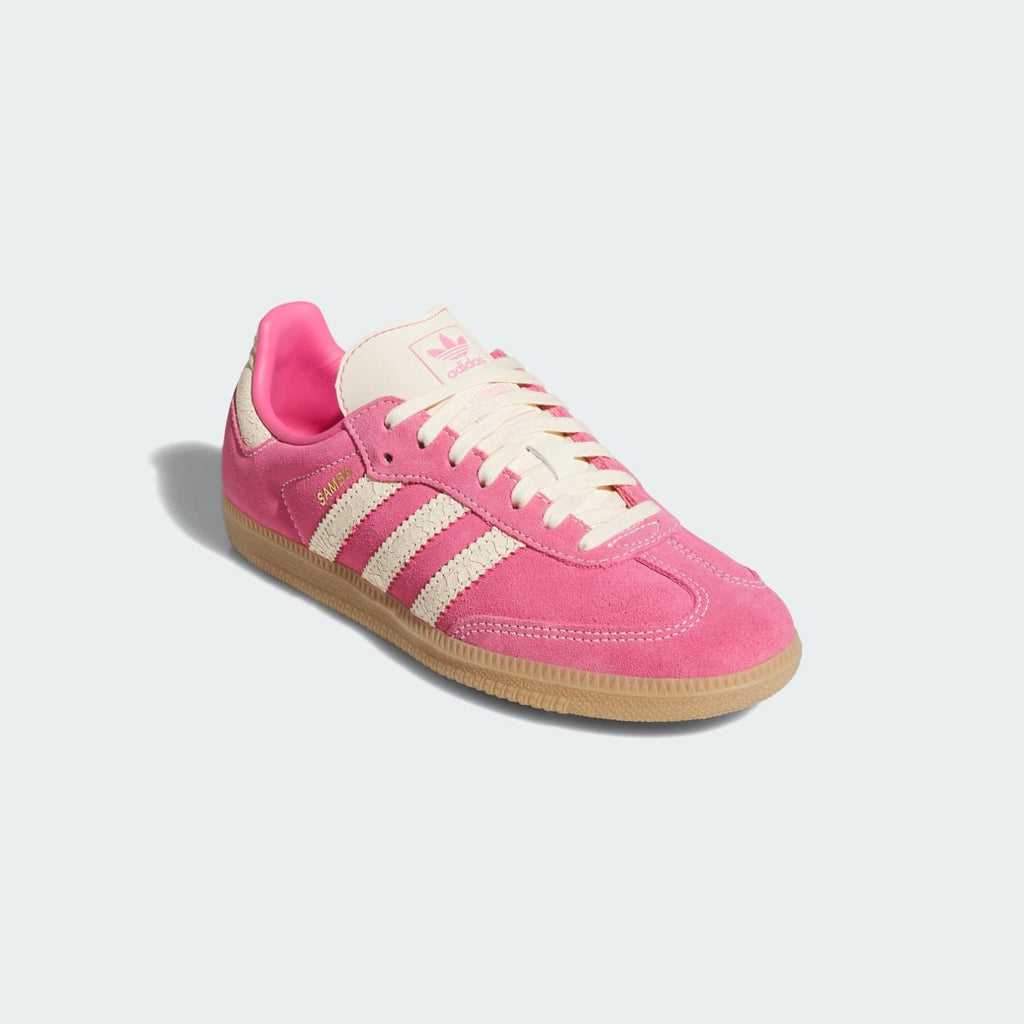 Adidas Kids' SAMBA OG SHOES - Pink Fusion / Warm Vanilla / Gum - Image 4