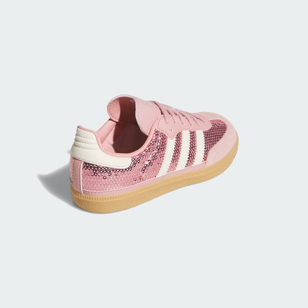 Adidas Kids' SAMBA OG SHOES - Wonder Mauve / Cream White / Tech Grey Metallic - Image 5