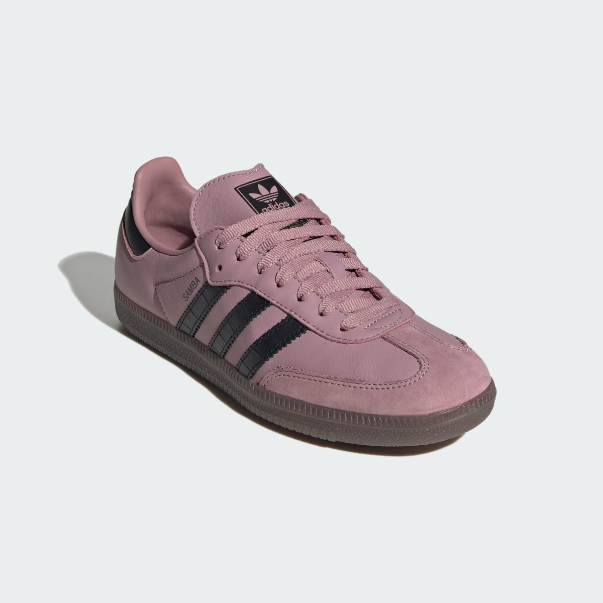 Adidas Women's SAMBA OG SHOES - Magic Mauve / Core Black / Gum - Image 4