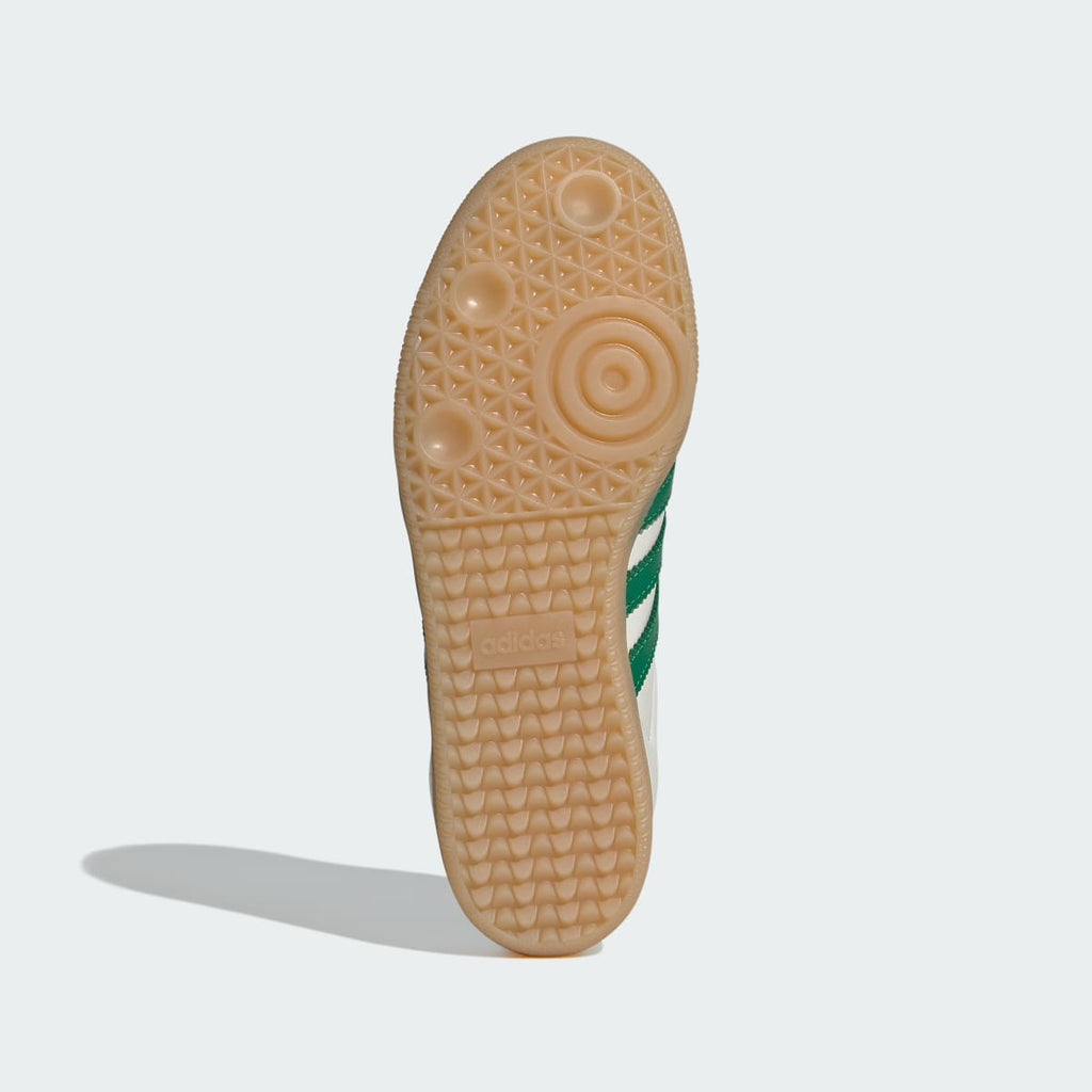 Adidas Women's SAMBA OG SHOES - Off White / Green / Gold Metallic - Image 4
