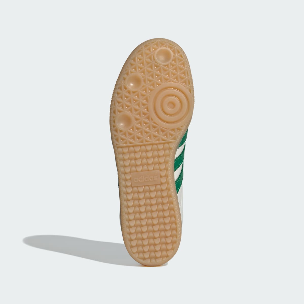Adidas Women's SAMBA OG SHOES - Off White / Green / Gold Metallic - Image 4