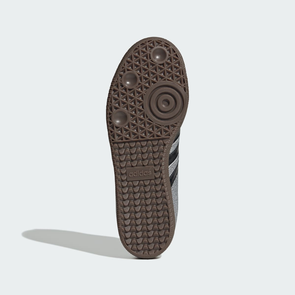 Adidas Women's SAMBA OG SHOES - Crystal White / Core White / Silver Metallic - Image 4