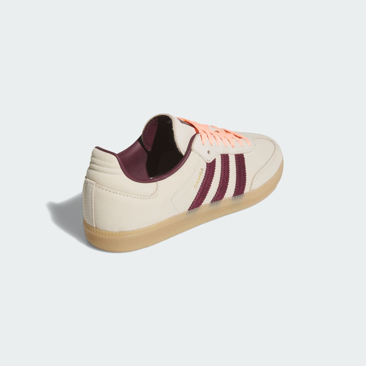 Adidas Women's SAMBA OG SHOES - Wonder White / Maroon / Frozen Turbo - Image 5