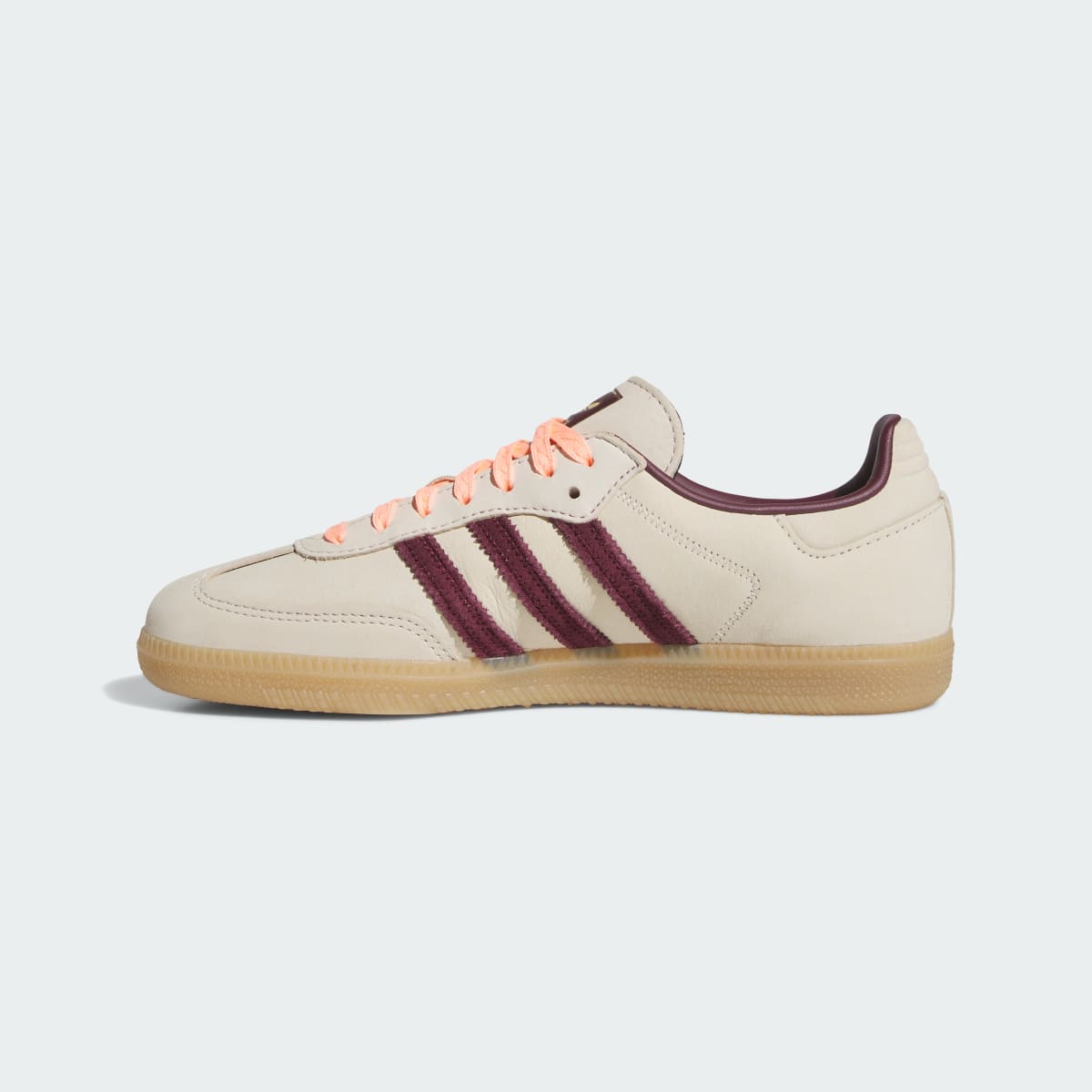 Adidas Women's SAMBA OG SHOES - Wonder White / Maroon / Frozen Turbo - Image 6