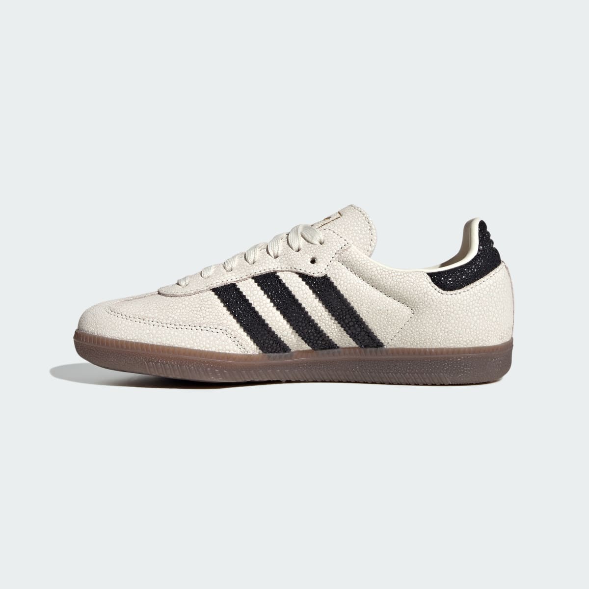 Adidas Women's SAMBA OG SHOES - Cloud White / Core Black / Gum - Image 7