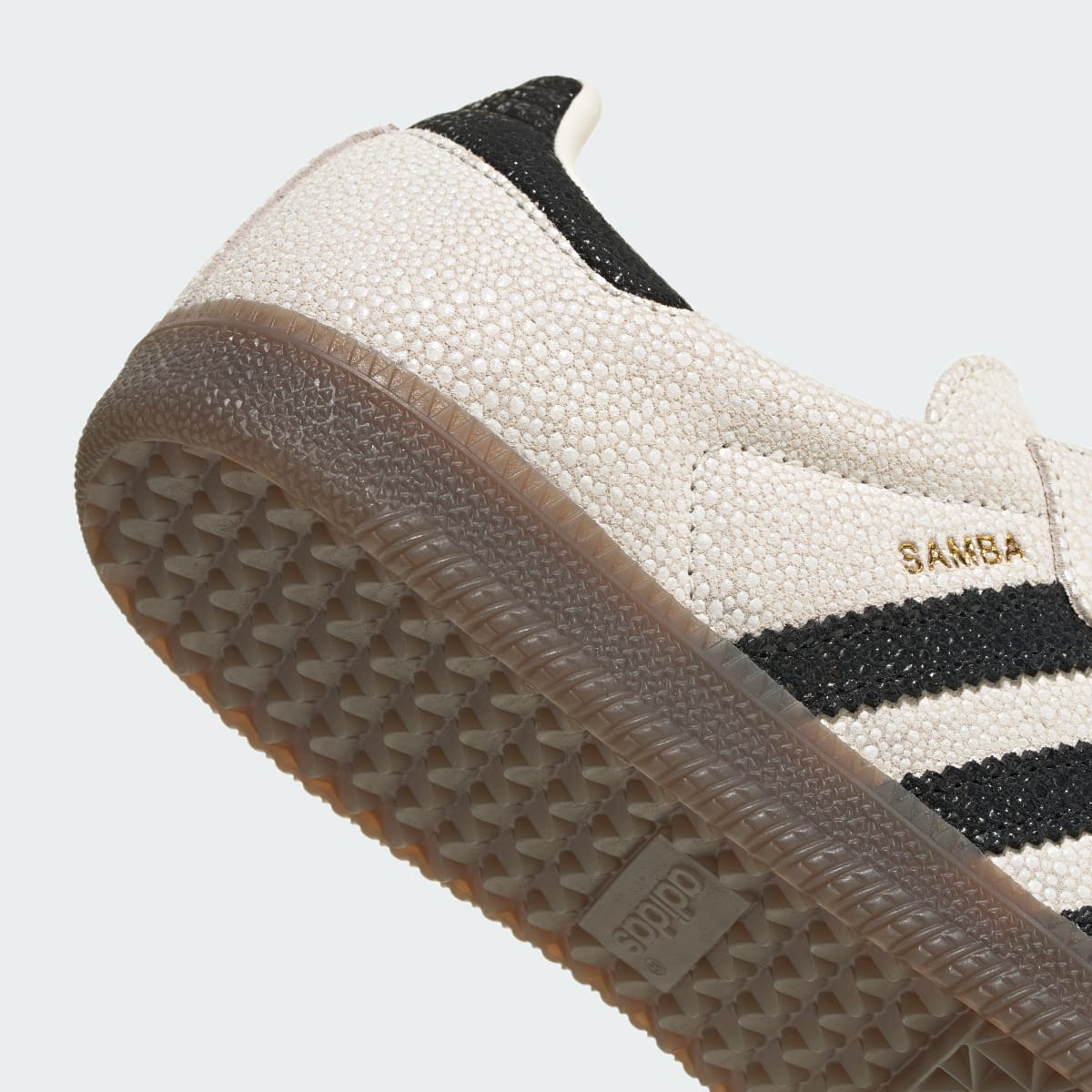 Adidas Women's SAMBA OG SHOES - Cloud White / Core Black / Gum - Image 8