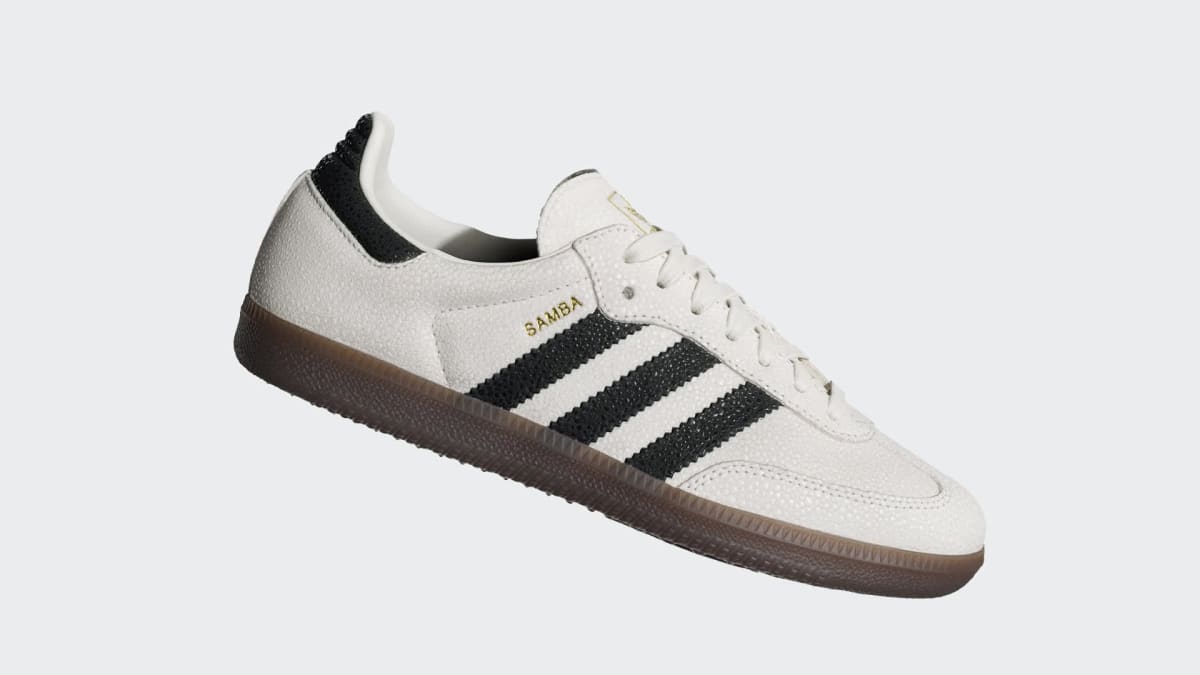 Adidas Women's SAMBA OG SHOES - Cloud White / Core Black / Gum - Image 2