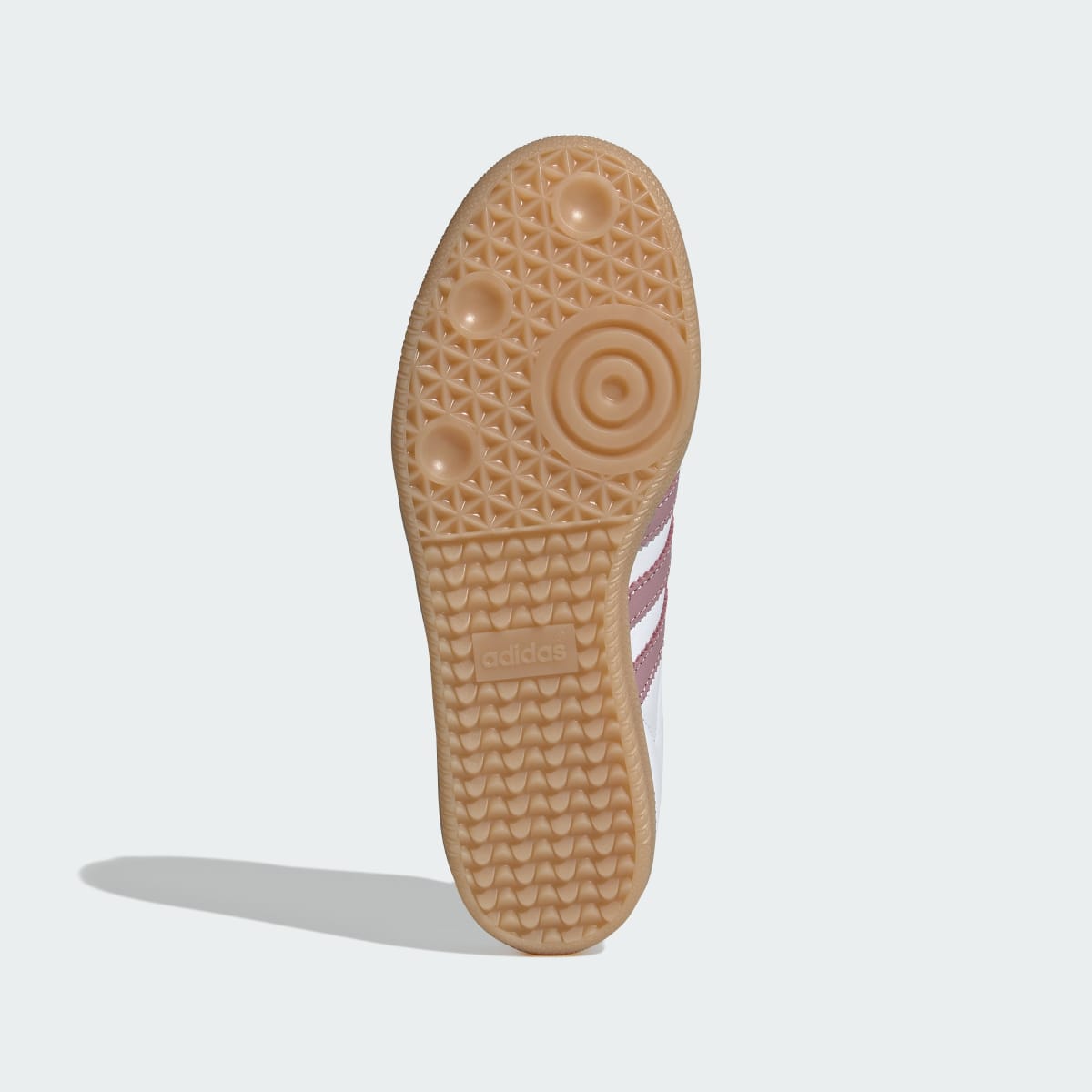 Adidas Women's SAMBA OG SHOES - Cloud White / Magic Mauve / Burgundy - Image 3