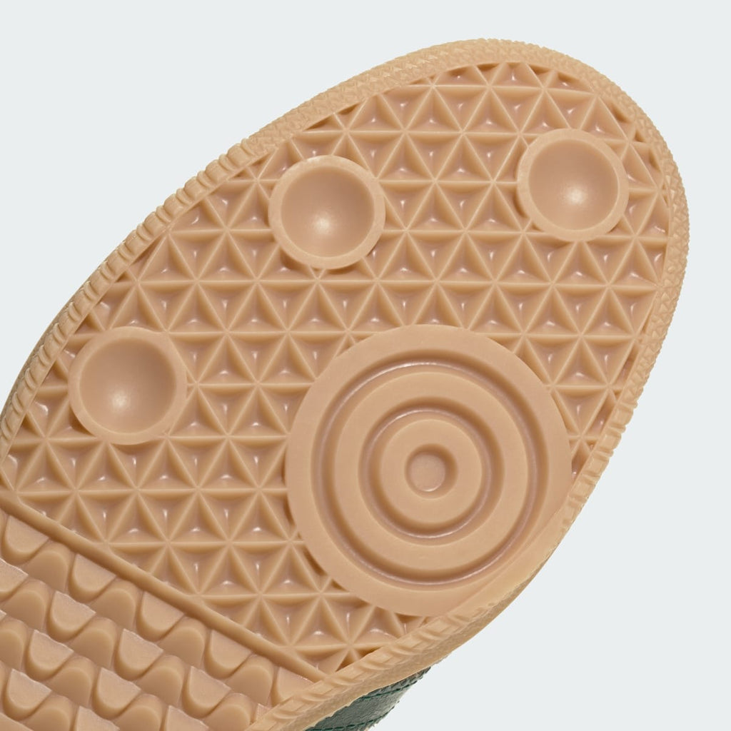 Adidas Men's SAMBA OG SHOES - Cream White / Collegiate Green / Magic Beige - Image 9