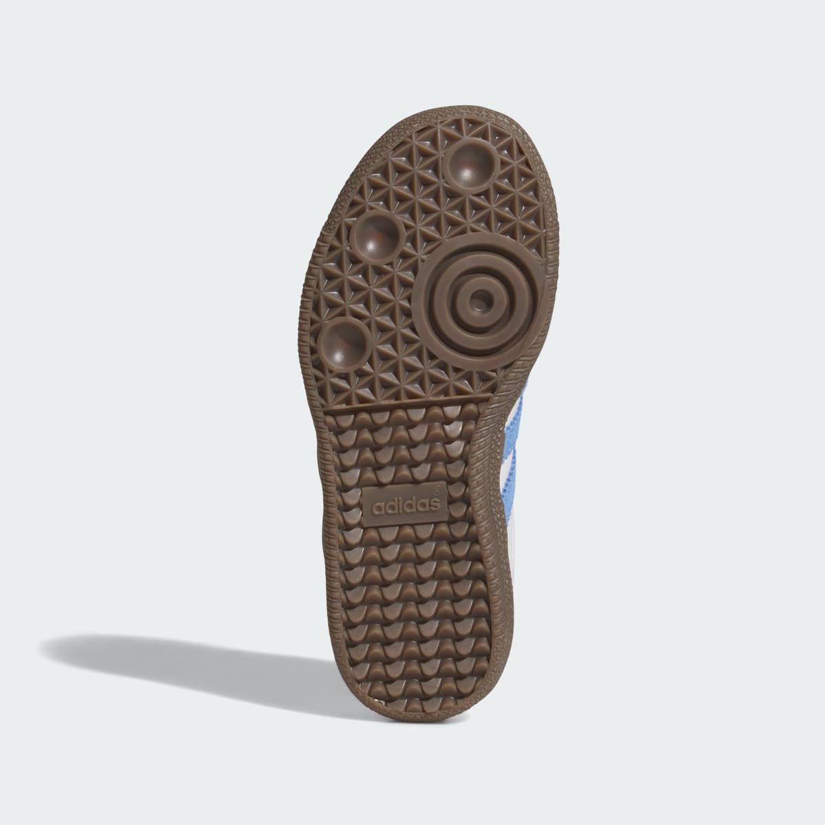 Adidas Kids' SAMBA OG SHOES - Cloud White / Blue Fusion / Gum - Image 3