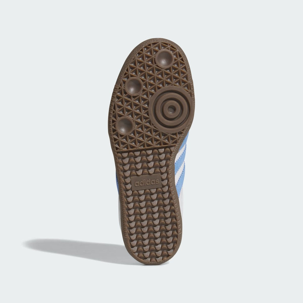 Adidas Kids' SAMBA OG SHOES - Cloud White / Blue Fusion / Gum - Image 3