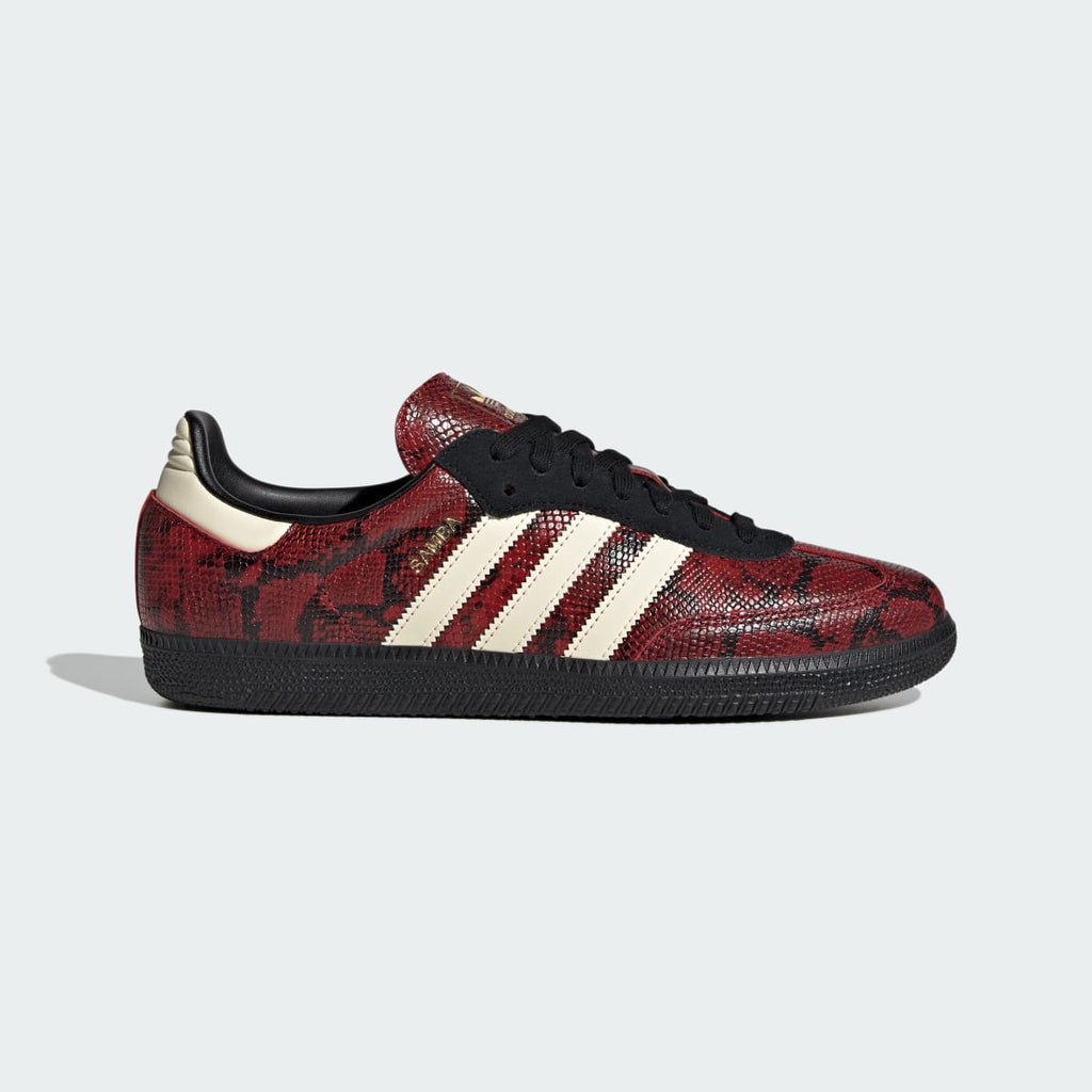 Adidas Women's SAMBA OG SHOES - Warm Vanilla / Core Black / Team Victory Red - Image 1