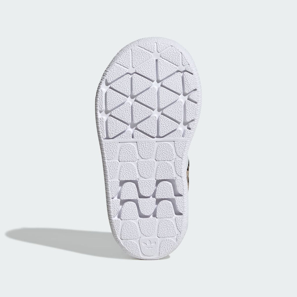 Adidas Kids' SAMBA QUICKON SHOES - Magic Beige / Cloud White / Core Black - Image 3