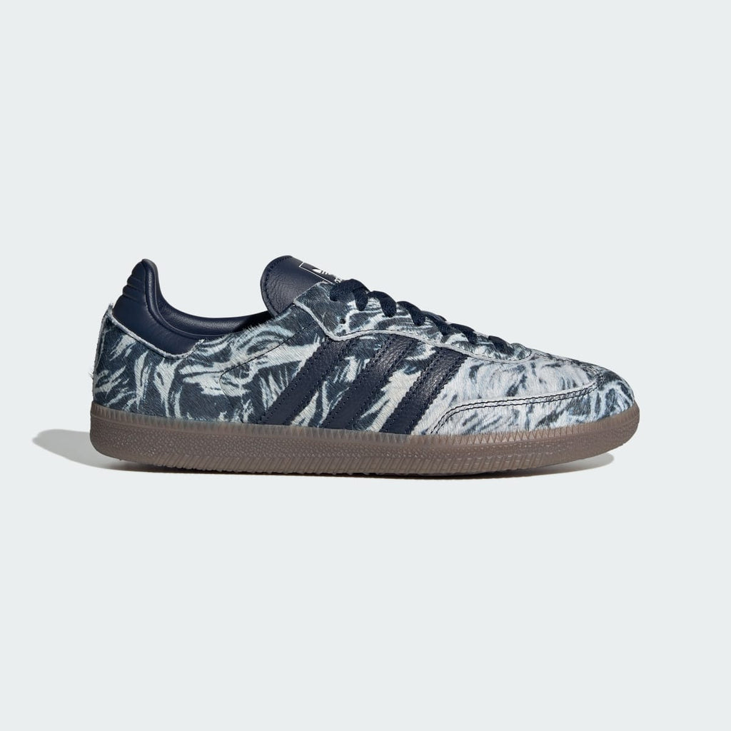 Adidas Women's SAMBA SHOES - Night Indigo / Night Indigo / Off White - Image 1