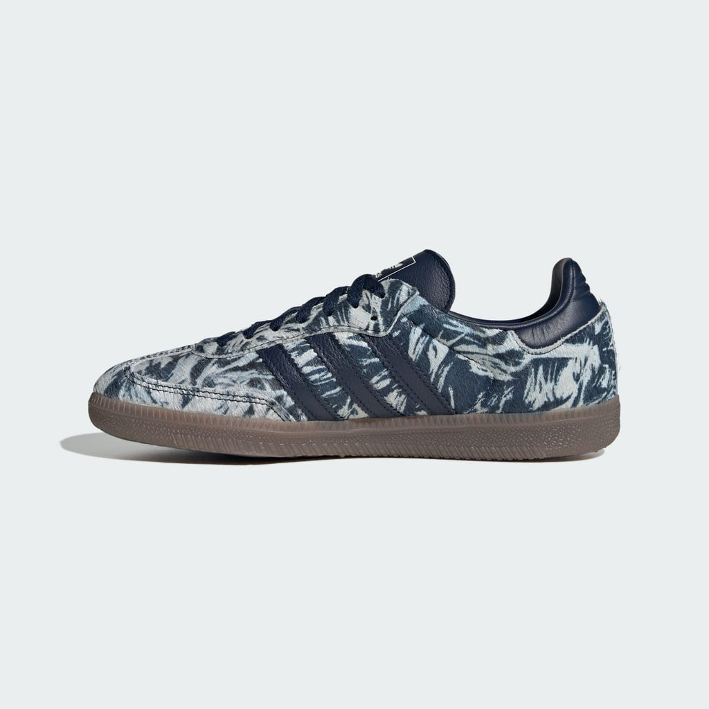 Adidas Women's SAMBA SHOES - Night Indigo / Night Indigo / Off White - Image 6