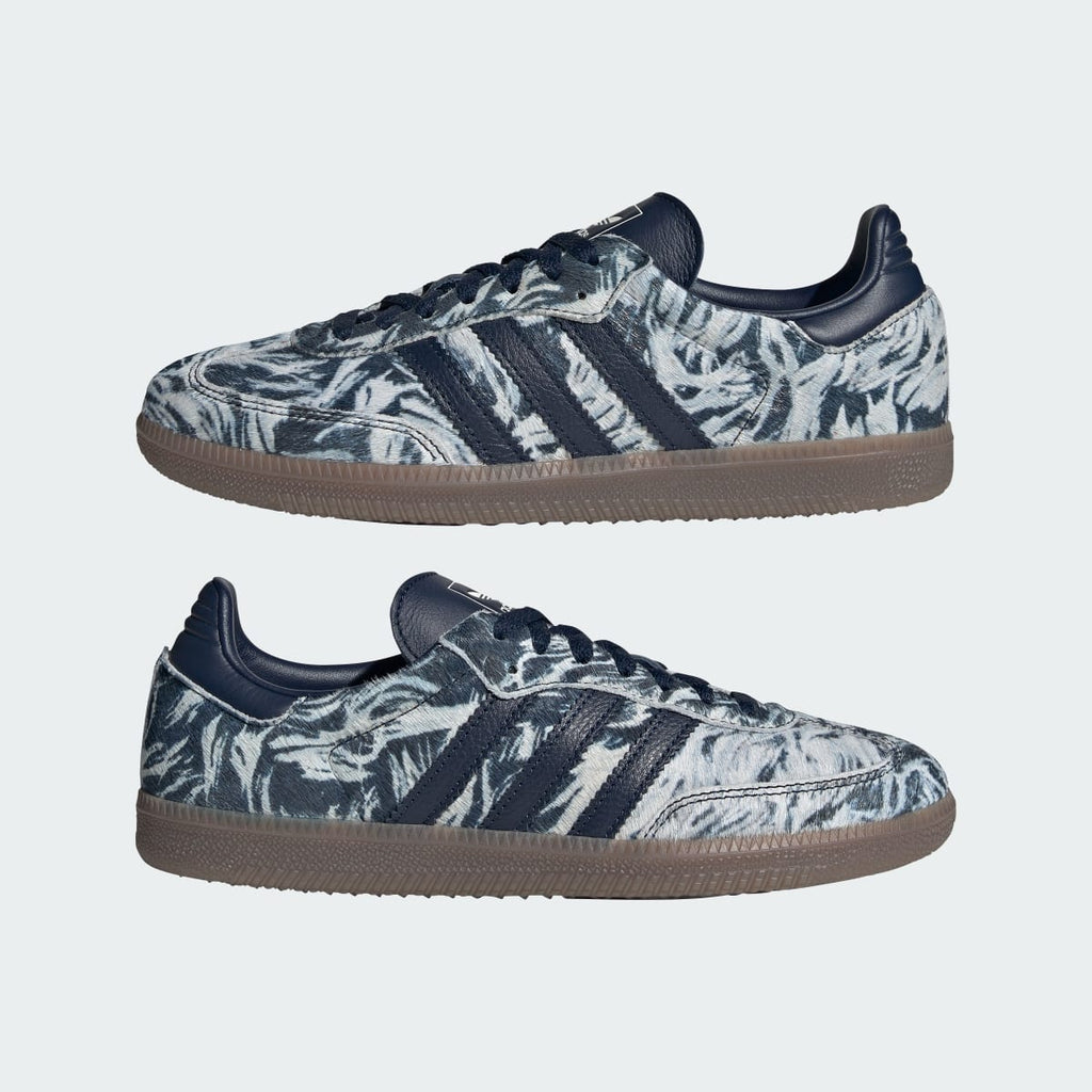 Adidas Women's SAMBA SHOES - Night Indigo / Night Indigo / Off White - Image 7
