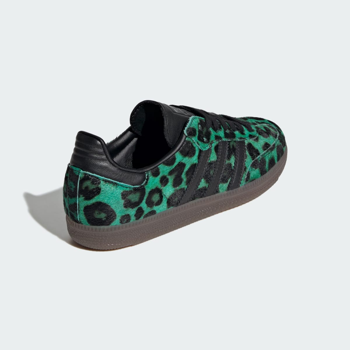 Adidas Women's SAMBA SHOES - Semi Screaming Green / Core Black / Gold Metallic - Image 5