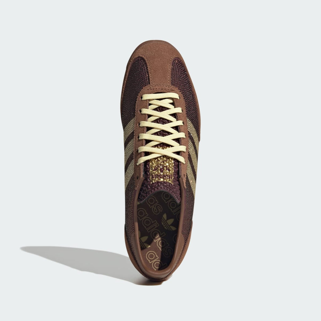 Adidas Women's SL 72 OG SHOES - Preloved Brown / Almost Yellow / Maroon - Image 4