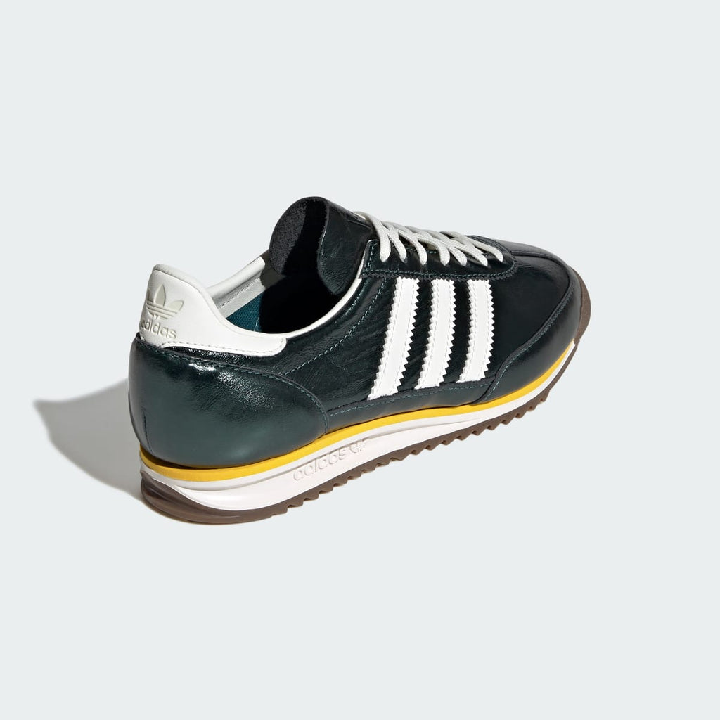 Adidas Women's SL 72 OG SHOES - Rich Green / Off White / Gum - Image 5