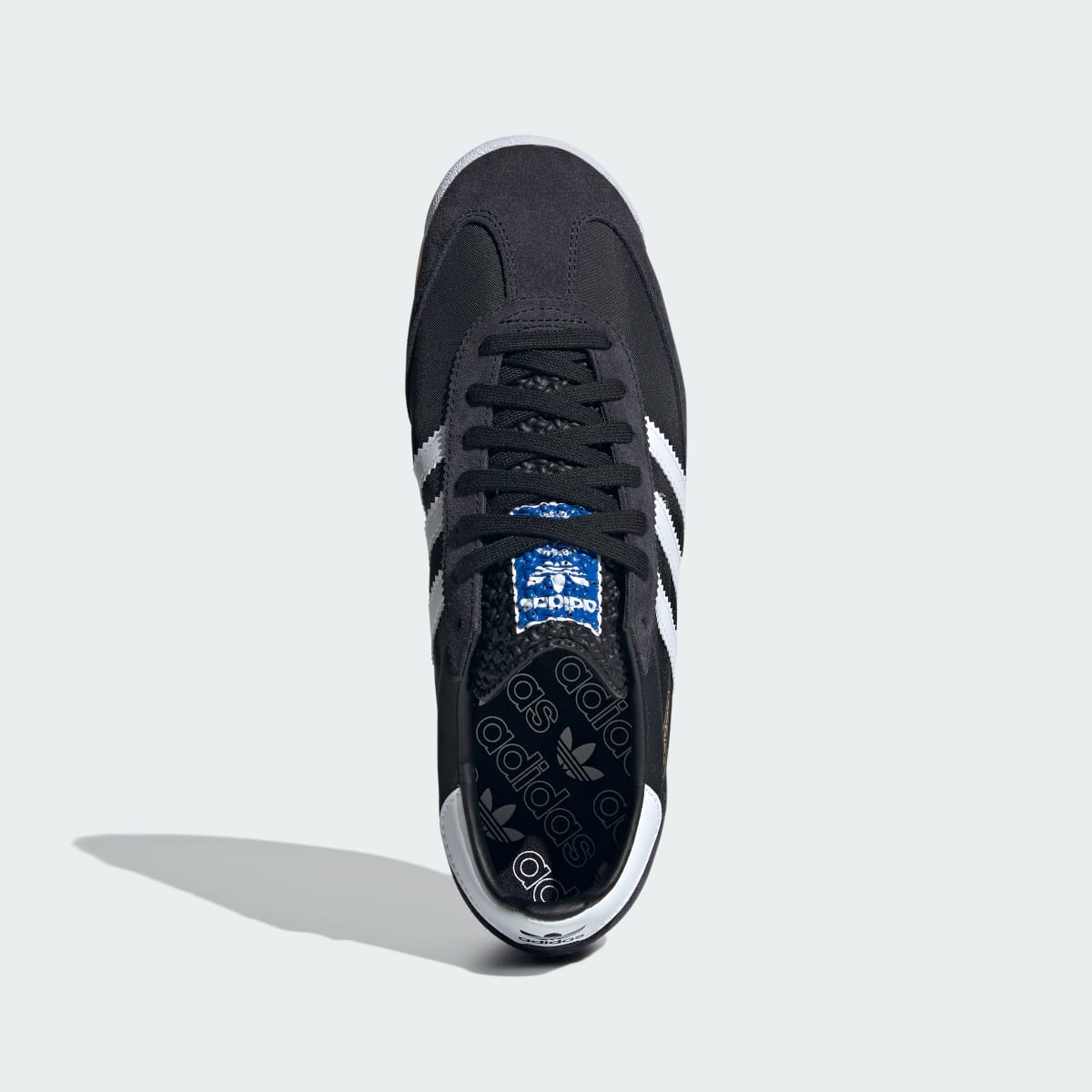Adidas Men's SL 72 RS Shoes - Core Black / Cloud White / Blue - Image 3
