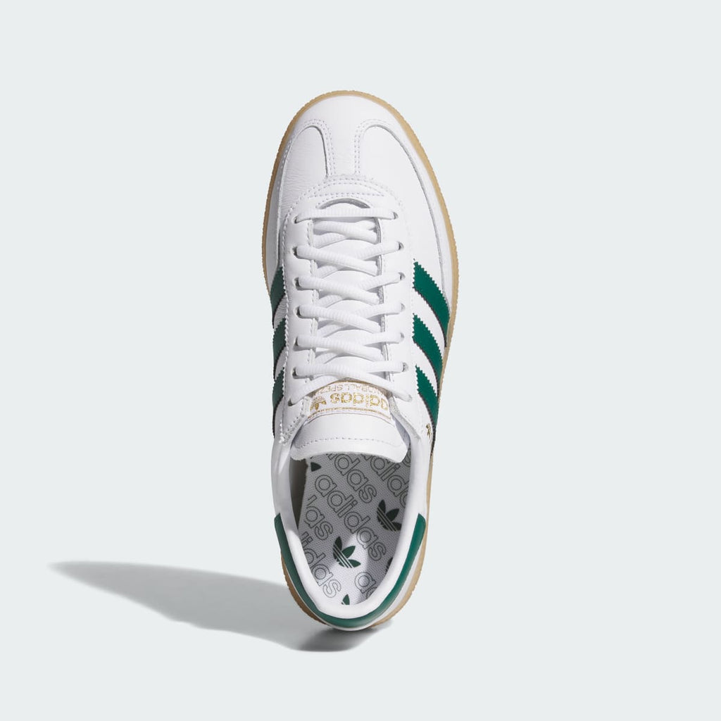 Adidas Women's SPEZIAL SPIKELESS GOLF SHOES - Cloud White / Collegiate Green / Gum - Image 2