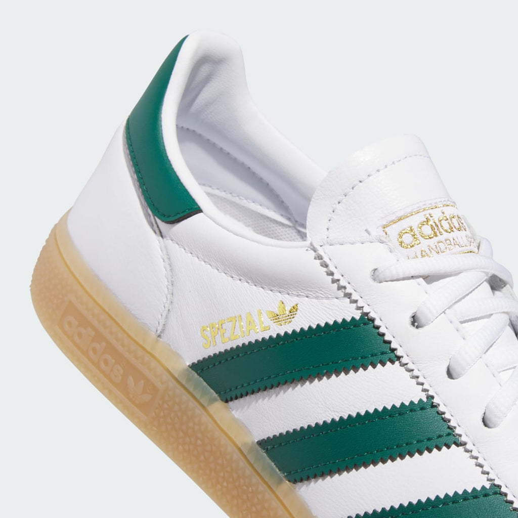 Adidas Women's SPEZIAL SPIKELESS GOLF SHOES - Cloud White / Collegiate Green / Gum - Image 8